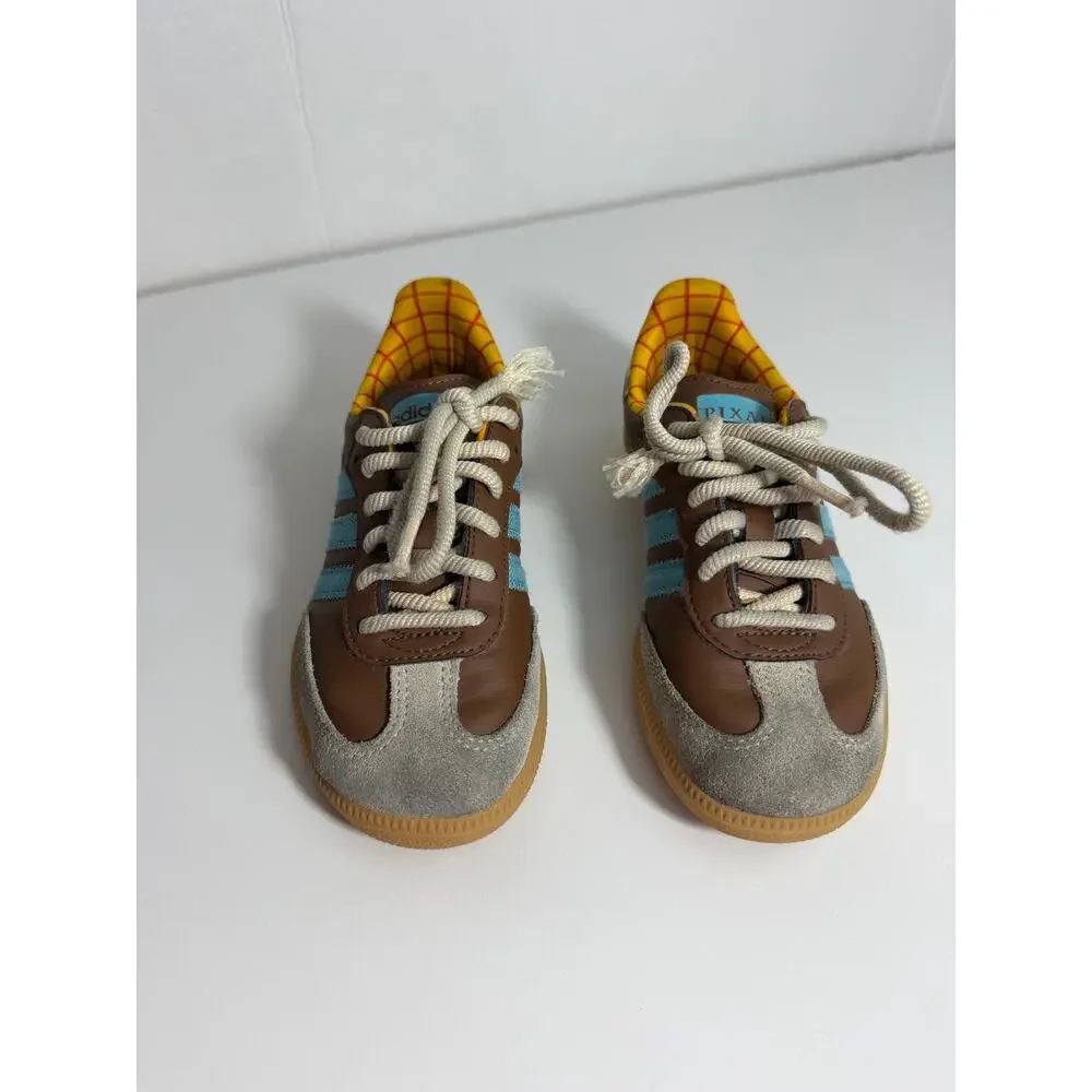 Adidas Toy Story Sambas Sneakers Lace Up Woody Size 1Y